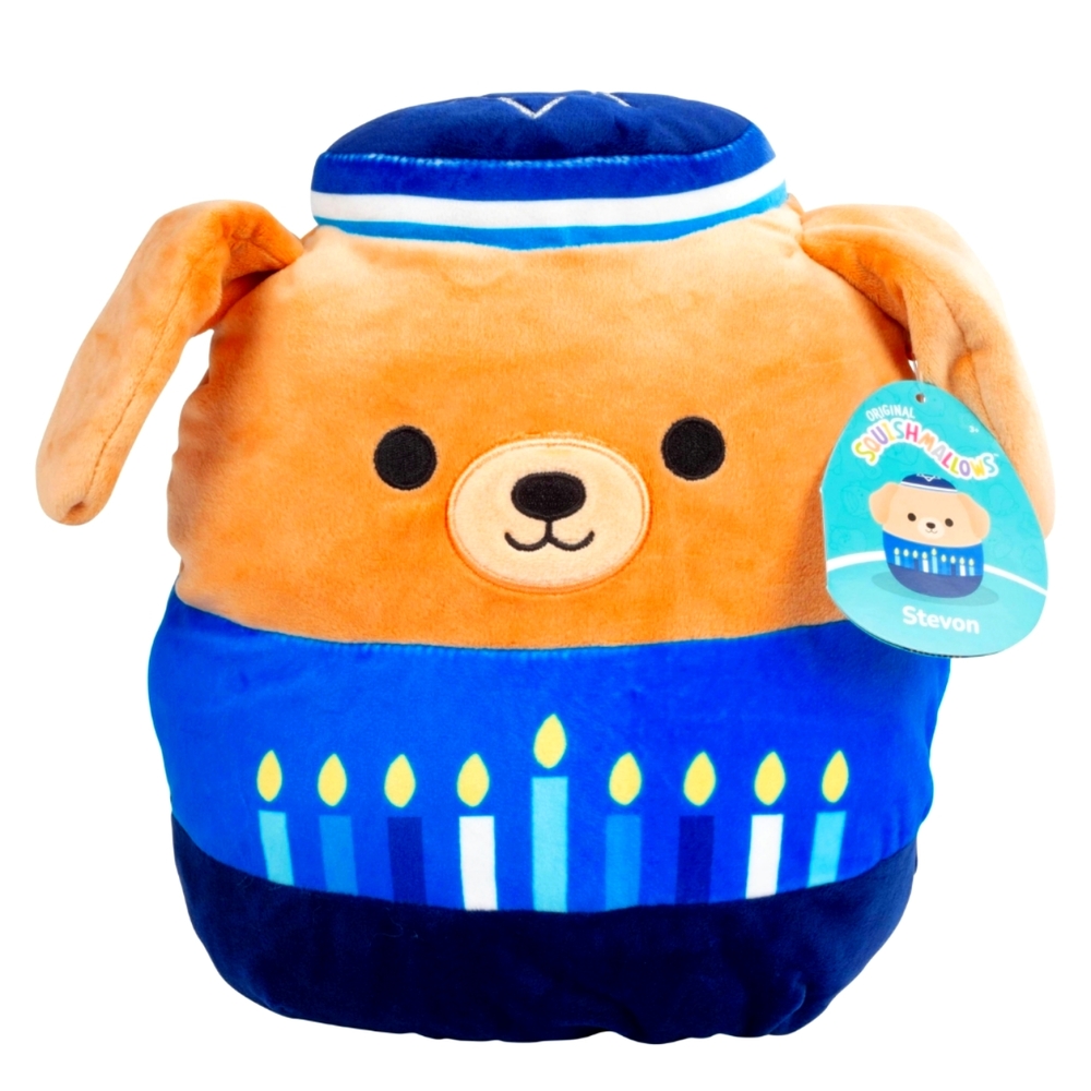 Stevon the Dog Hanukkah ♡ 8” Squishmallow ♡ BNWT HTF RAREBRAND NEW Squishmallo